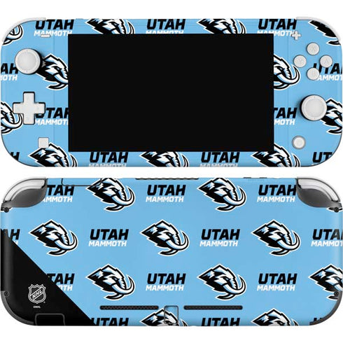 NHL Utah Mammoth Logo Pattern Nintendo Skins