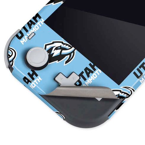 NHL Utah Mammoth Logo Pattern Nintendo Switch Lite Skin