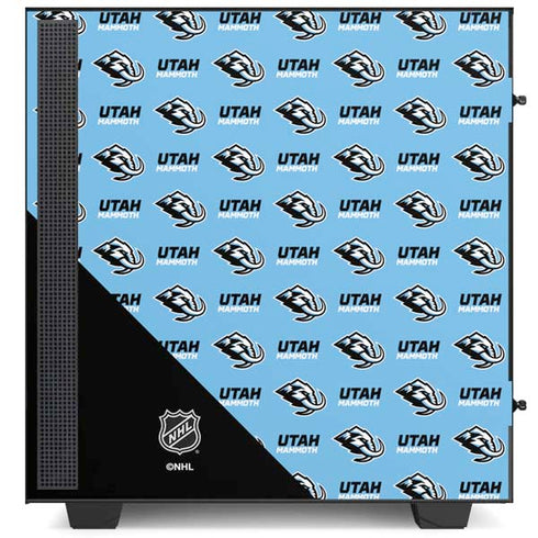 NHL Utah Mammoth Logo Pattern NZXT H510 Compact ATX Mid-Tower Case Skin