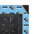 NHL Utah Mammoth Logo Pattern NZXT H510 Compact ATX Mid-Tower Case Skin