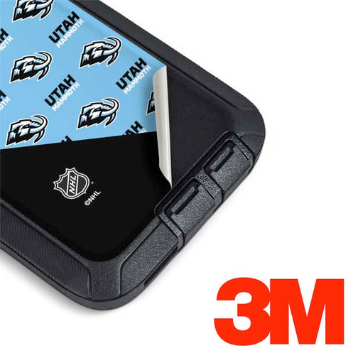 NHL Utah Mammoth Logo Pattern Otterbox Defender Galaxy Skin