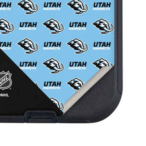 NHL Utah Mammoth Logo Pattern Otterbox Defender iPhone Skin