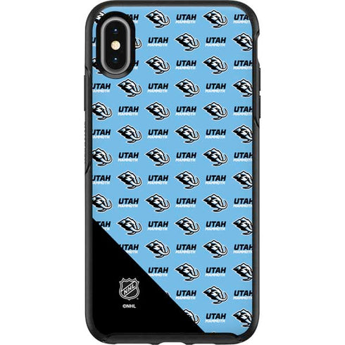 NHL Utah Mammoth Logo Pattern Otterbox Symmetry iPhone Skin