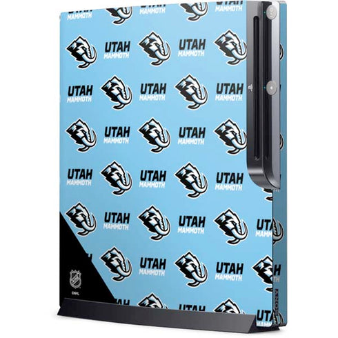 NHL Utah Mammoth Logo Pattern Playstation 3 & PS3 Slim Skin