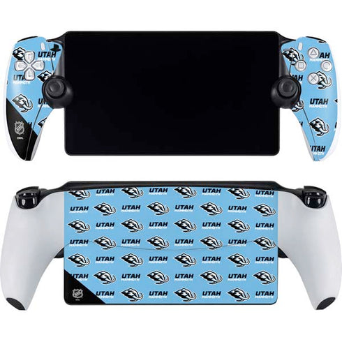 NHL Utah Mammoth Logo Pattern PlayStation Portal Remote Player Skin