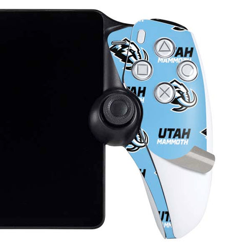 NHL Utah Mammoth Logo Pattern PlayStation Portal Remote Player Skin