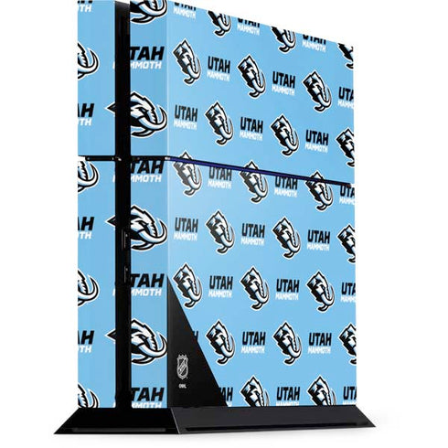 NHL Utah Mammoth Logo Pattern PS4 Console Skin