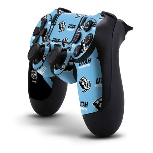 NHL Utah Mammoth Logo Pattern PS4 Controller Skin