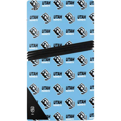 NHL Utah Mammoth Logo Pattern PS5 Pro Bundle Skin