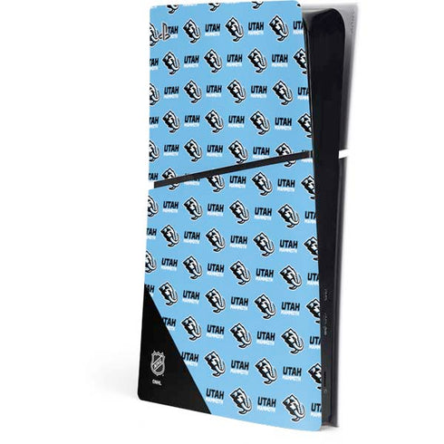 NHL Utah Mammoth Logo Pattern PS5 Slim Digital Edition Console Skin