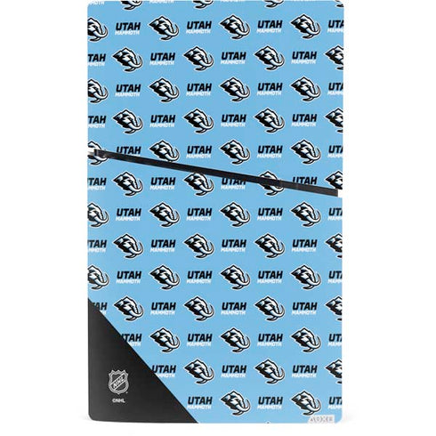 NHL Utah Mammoth Logo Pattern PS5 Slim Digital Edition Console Skin
