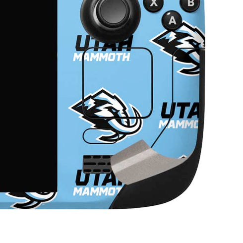 NHL Utah Mammoth Logo Pattern Steam Deck Handheld Gaming Computer OLED Skin