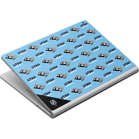 NHL Utah Mammoth Logo Pattern Surface Book Skin