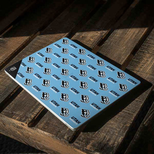 NHL Utah Mammoth Logo Pattern Surface Laptop 3 13.5in Skin