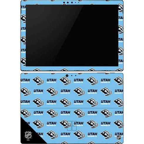 NHL Utah Mammoth Logo Pattern Surface Pro 6 Skin