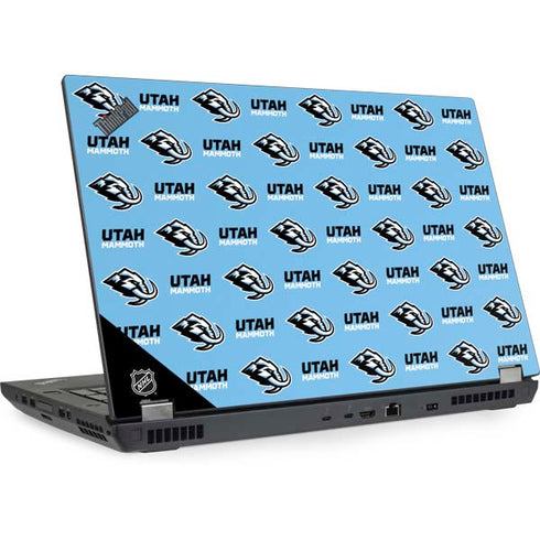 NHL Utah Mammoth Logo Pattern Lenovo ThinkPad Skin