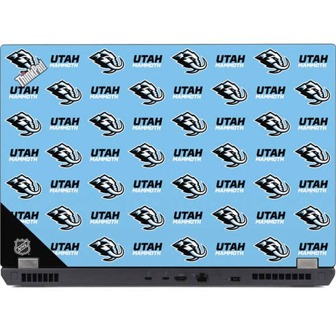 NHL Utah Mammoth Logo Pattern Lenovo ThinkPad Skin