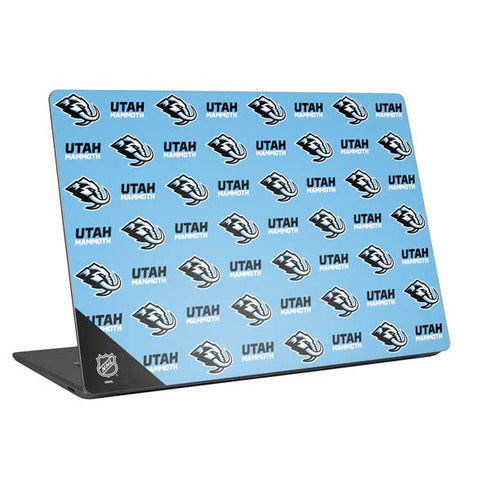 NHL Utah Mammoth Logo Pattern Universal Laptop 11in (8.8 x 6.2in) Skin
