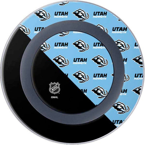 NHL Utah Mammoth Logo Pattern Wireless Charger Skin