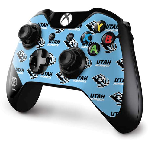 NHL Utah Mammoth Logo Pattern Xbox One Controller Skin