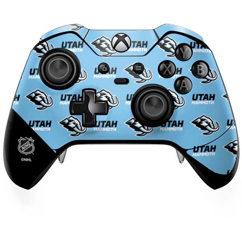 NHL Utah Mammoth Logo Pattern Xbox One Elite Controller Skin
