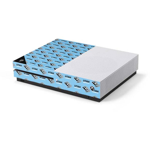 NHL Utah Mammoth Logo Pattern Xbox One S Console Skin