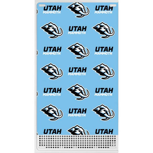 NHL Utah Mammoth Logo Pattern Xbox Series S Console Skin