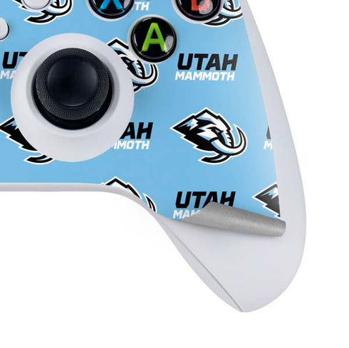 NHL Utah Mammoth Logo Pattern Xbox Series S Controller Skin