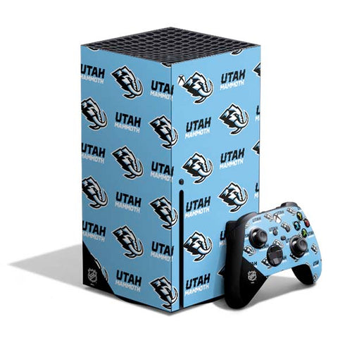NHL Utah Mammoth Logo Pattern Xbox Series X Skins
