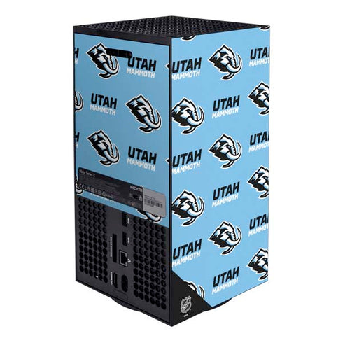 NHL Utah Mammoth Logo Pattern Xbox Series X Bundle Skin
