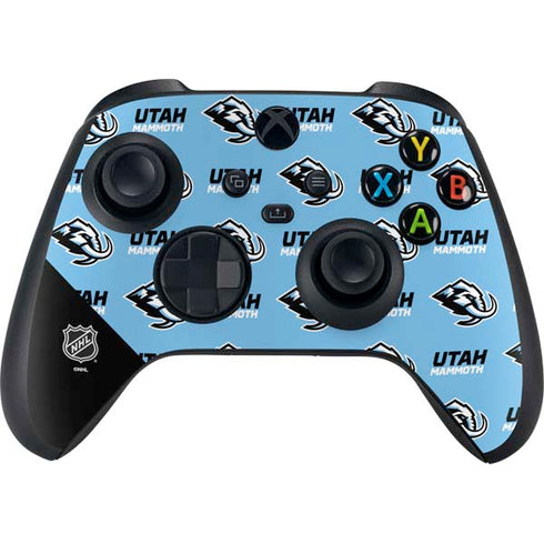 NHL Utah Mammoth Logo Pattern Xbox Series X Bundle Skin