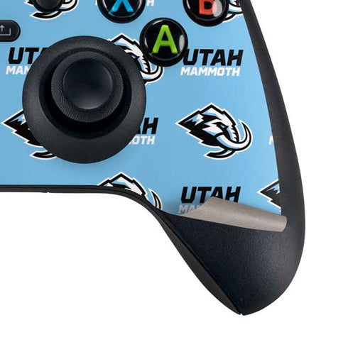 NHL Utah Mammoth Logo Pattern Xbox Series X Controller Skin