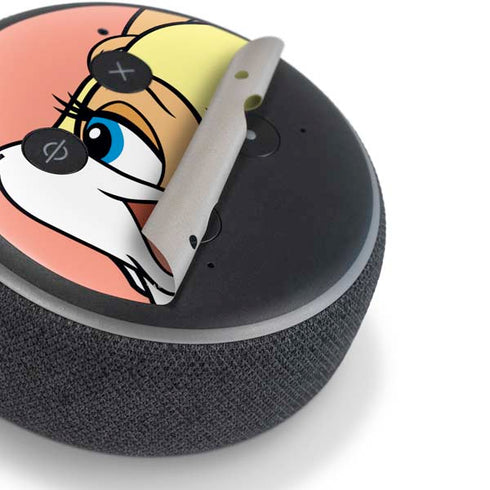 Looney Tunes Lola Bunny Zoomed In Amazon Echo Dot Skin