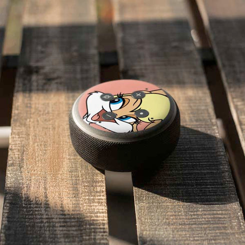 Looney Tunes Lola Bunny Zoomed In Amazon Echo Dot Skin