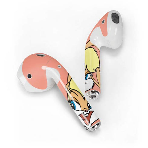 Looney Tunes Lola Bunny Zoomed In Apple AirPods Skin