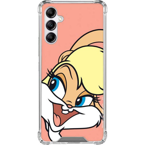 Looney Tunes Lola Bunny Zoomed In Gabb Phone 4 Clear Case