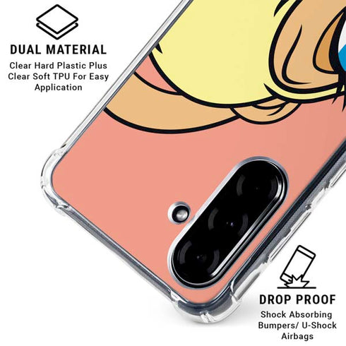 Looney Tunes Lola Bunny Zoomed In Galaxy A36 5G Clear Case