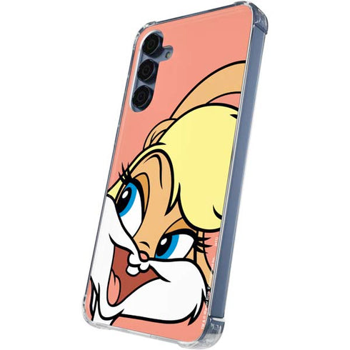 Looney Tunes Lola Bunny Zoomed In Galaxy A55 5G Clear Case