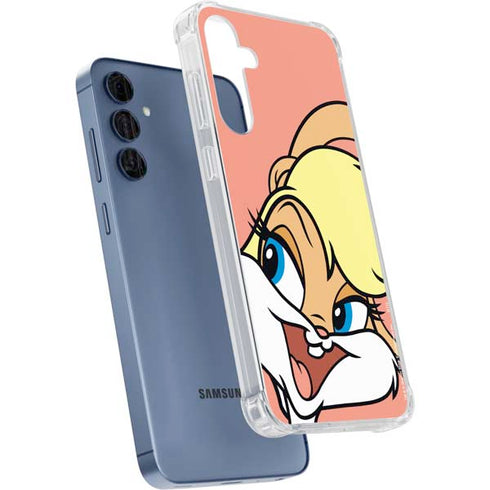 Looney Tunes Lola Bunny Zoomed In Galaxy A55 5G Clear Case
