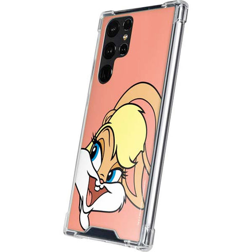 Looney Tunes Lola Bunny Zoomed In Galaxy S23 Ultra Clear Case