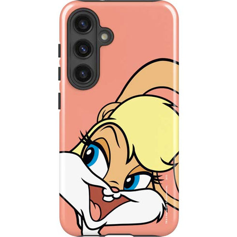 Looney Tunes Lola Bunny Zoomed In Galaxy S25 Impact Case