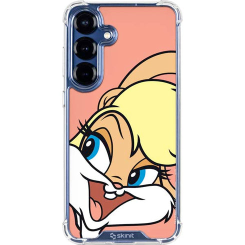 Looney Tunes Lola Bunny Zoomed In Galaxy S25 Clear Case