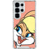 Looney Tunes Lola Bunny Zoomed In Galaxy S25 Ultra Clear Case