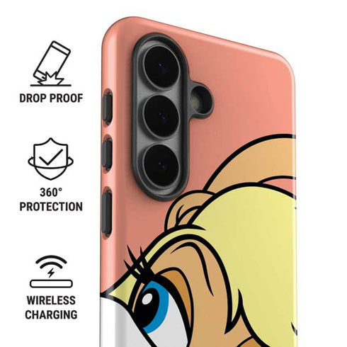Looney Tunes Lola Bunny Zoomed In Galaxy S26 Impact Case