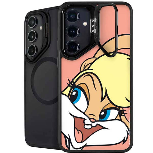 Looney Tunes Lola Bunny Zoomed In Galaxy S26 Kickstand Case