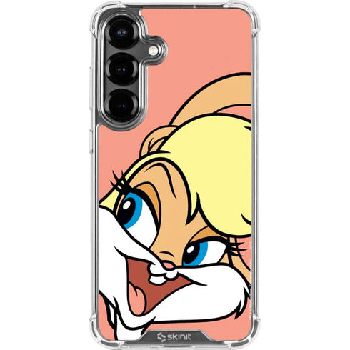 Looney Tunes Lola Bunny Zoomed In Galaxy S26 Plus Clear Case