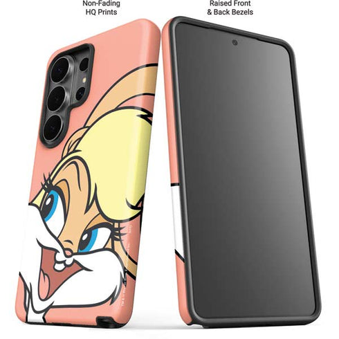 Looney Tunes Lola Bunny Zoomed In Galaxy S26 Ultra Impact Case