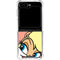 Looney Tunes Lola Bunny Zoomed In Galaxy Z Flip6 Clear Case