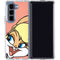 Looney Tunes Lola Bunny Zoomed In Galaxy Z Fold5 5G Clear Case