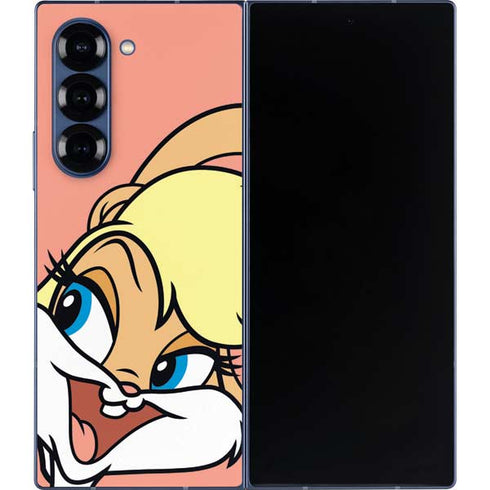 Looney Tunes Lola Bunny Zoomed In Galaxy Z Fold6 Skin
